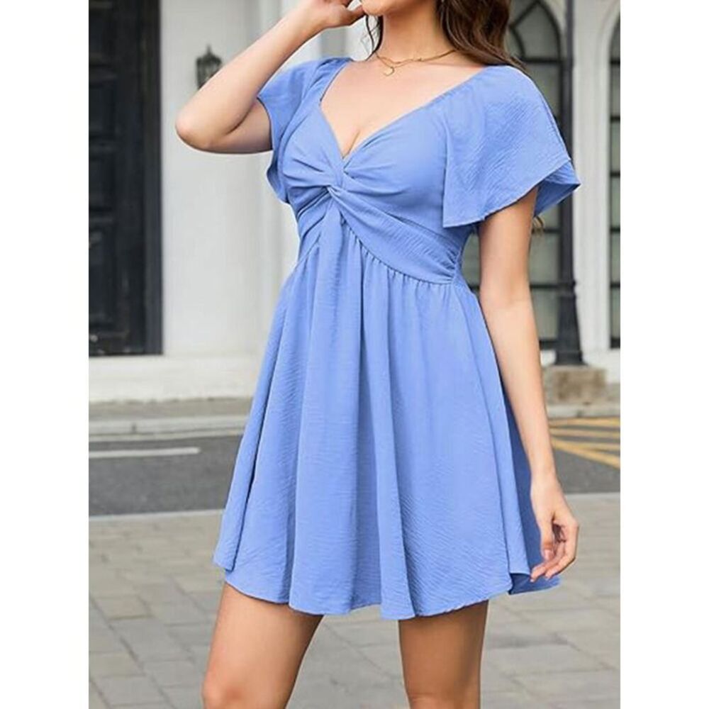 Everyday the Label Women Blue Dresses - Picture 1 of 5